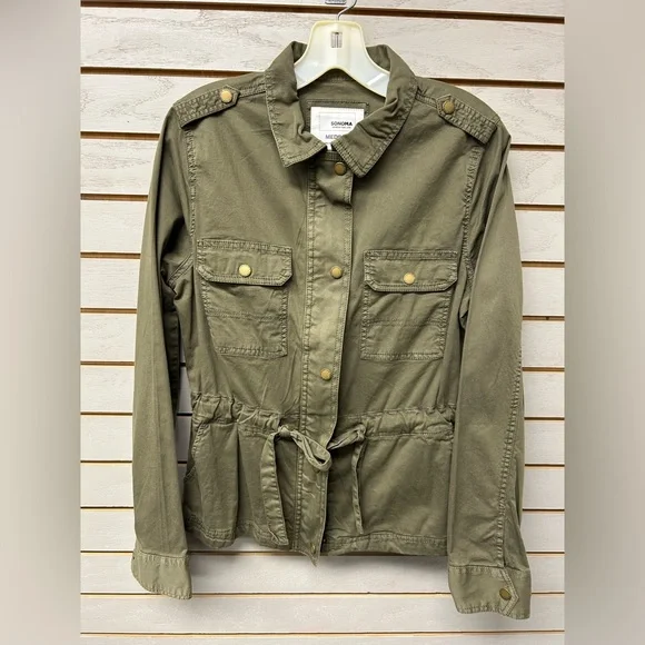 Sonoma Women's Utility Jacket in Olive - Picture 1 of 7